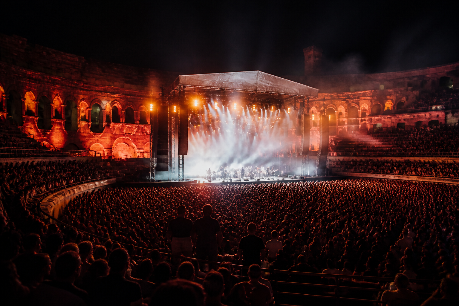 Illustration éditoriale : Tokio Hotel et Kyo : Concert événement aux Arènes de Nîmes