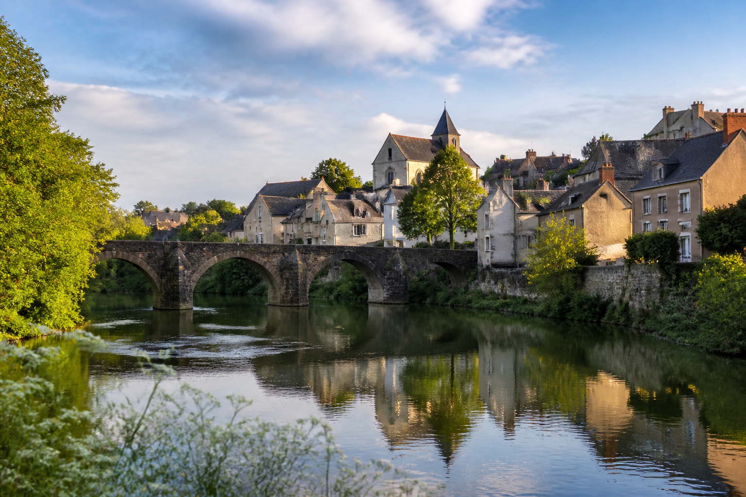 Les 8 plus beaux villages autour d’Angers