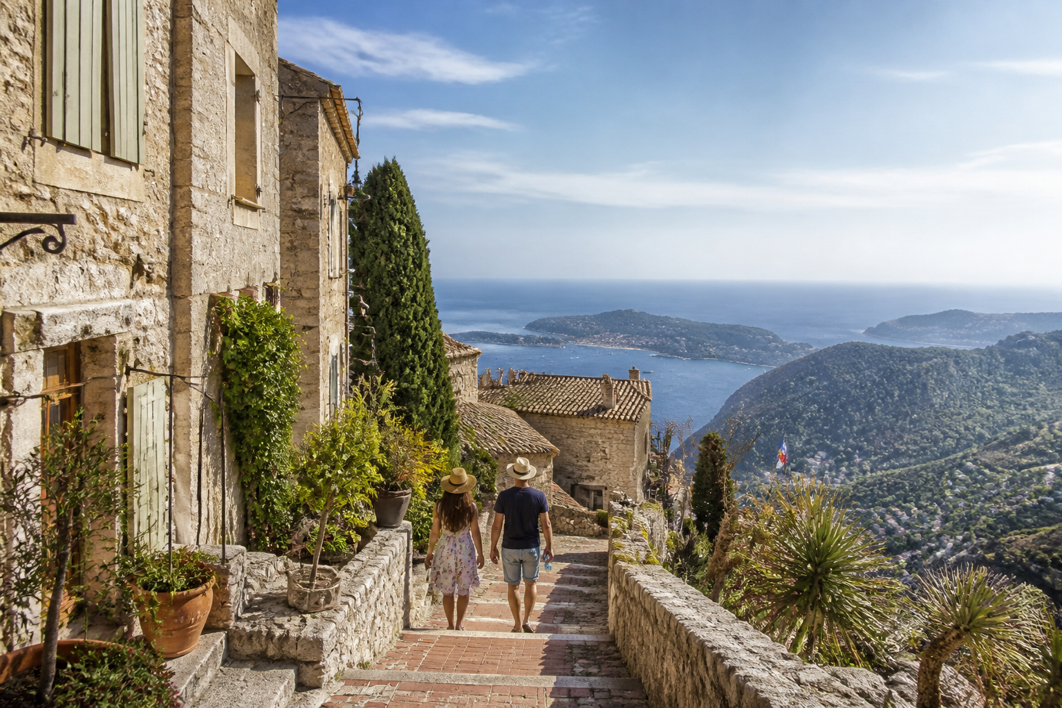 Les 6 plus beaux villages autour de Nice
