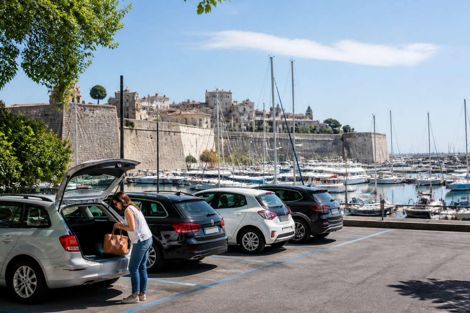 Où se garer à Antibes ? Parkings gratuits, payants et relais