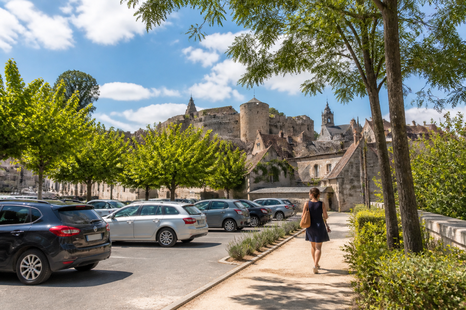 Où se garer à Dourdan ? Parkings gratuits, payants et relais