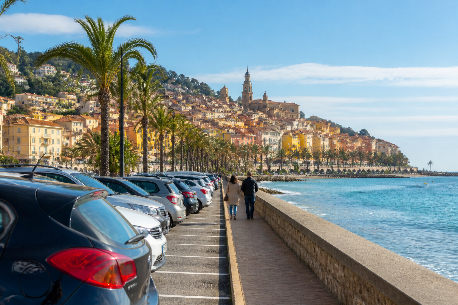 Où se garer à Menton ? Parkings gratuits, payants et relais