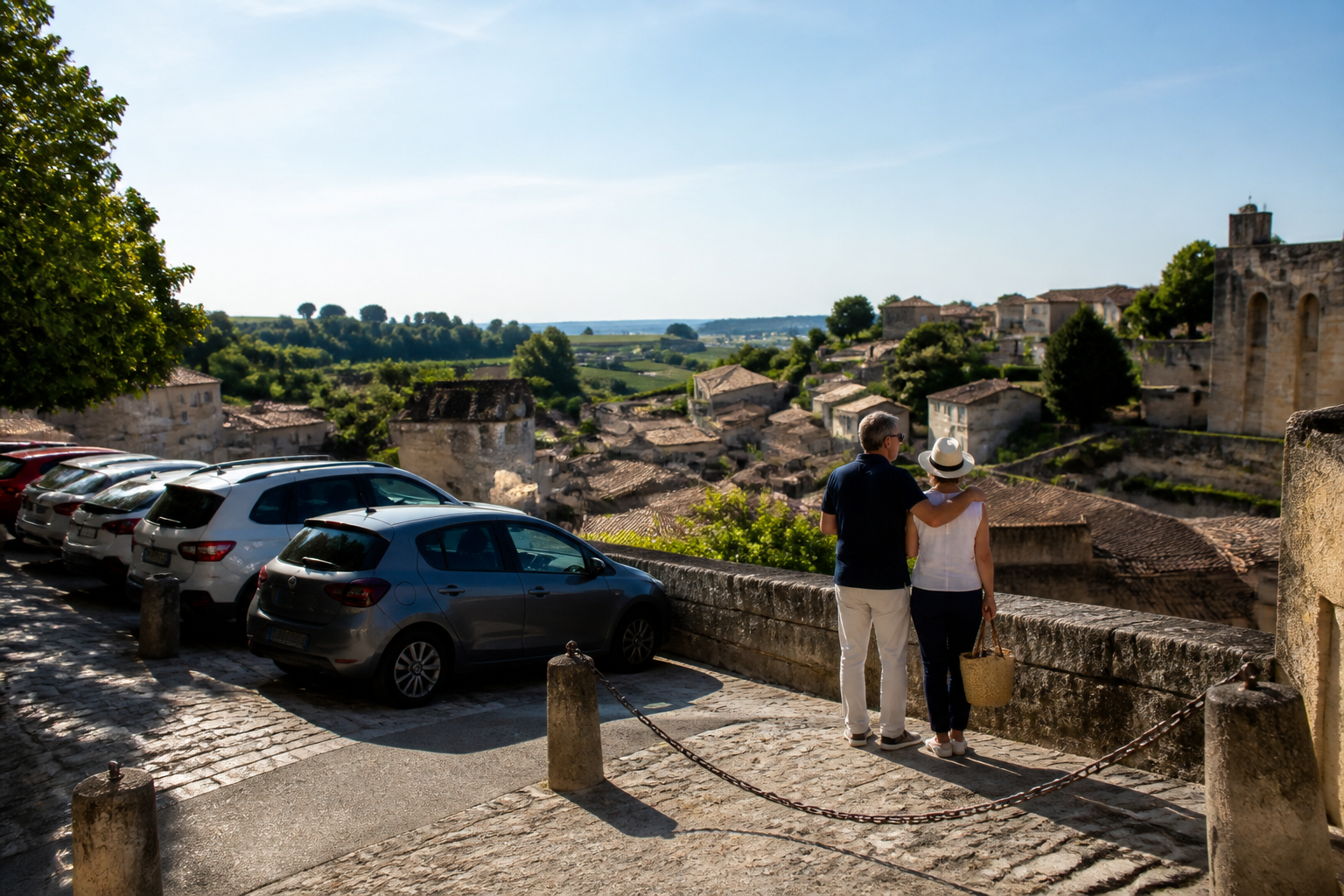 Où se garer à Saint-Émilion ? Parkings gratuits, payants et relais