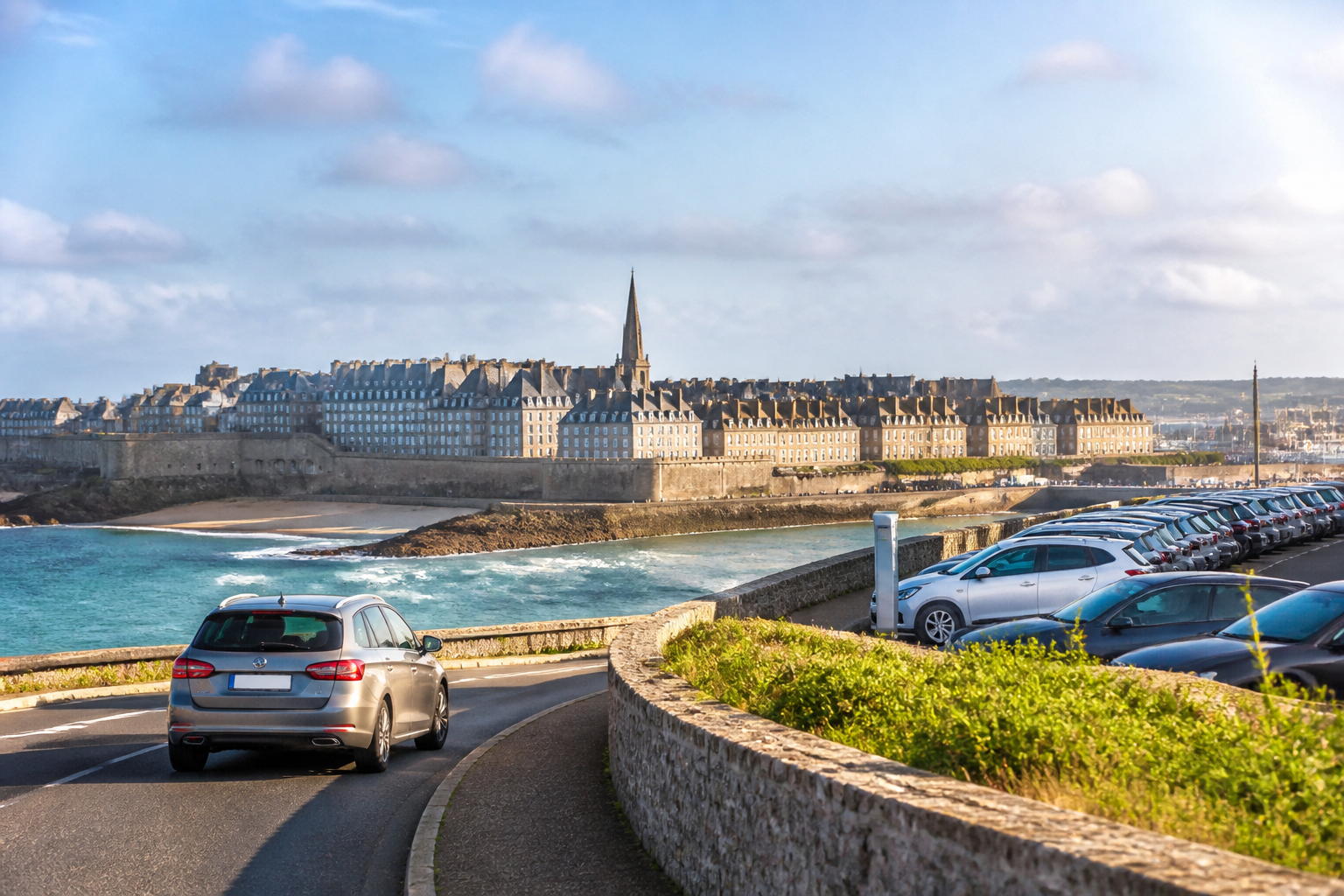Où se garer à Saint-Malo ? Parkings gratuits, payants et relais
