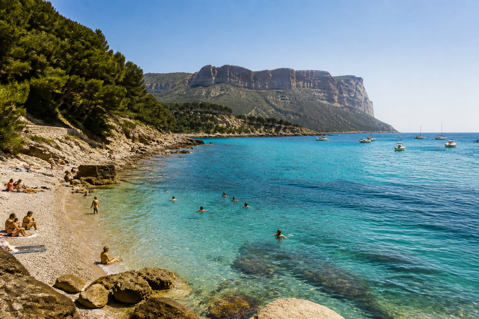 Les 4 meilleures plages proches de Cassis
