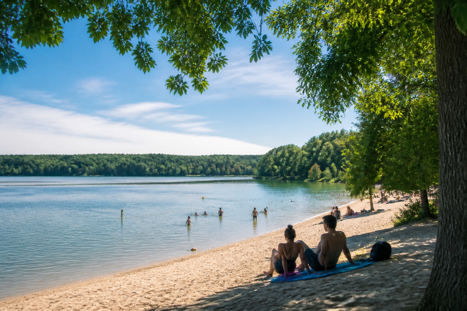 Les 3 meilleures plages proches de Fontainebleau