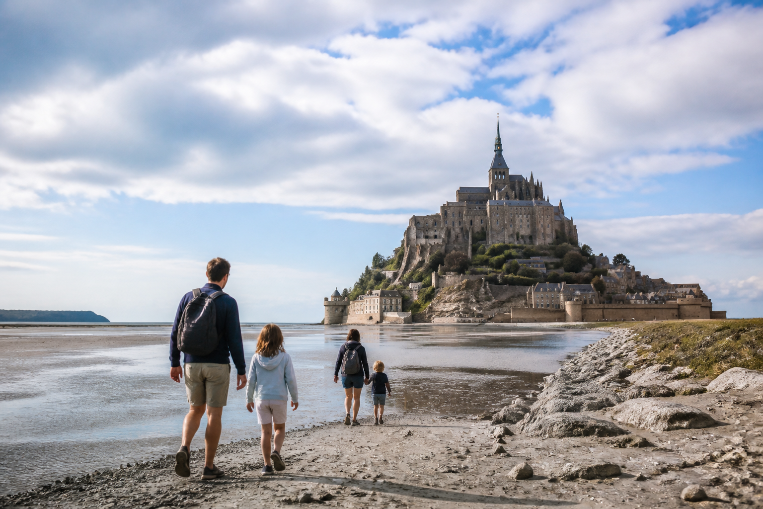 Les 5 meilleures plages proches du Mont-Saint-Michel