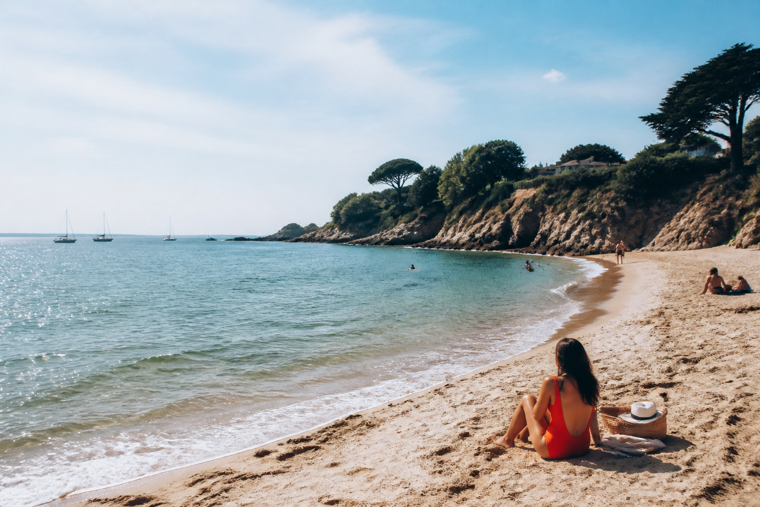 Les 5 meilleures plages proches de Nantes