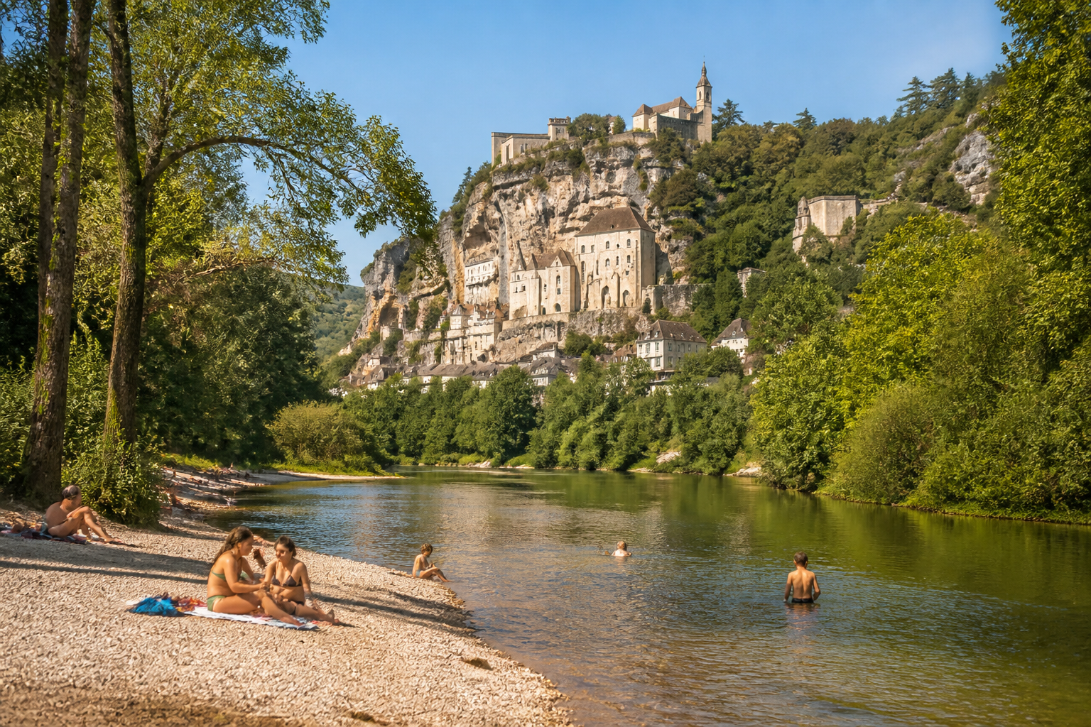 Les 3 meilleures plages proches de Rocamadour