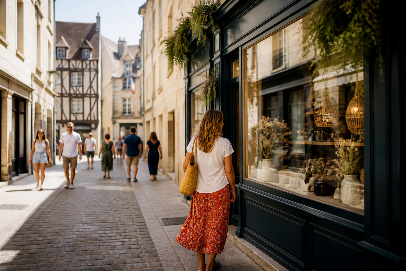Où faire du shopping à Bayeux ? Rues, centres et boutiques locales