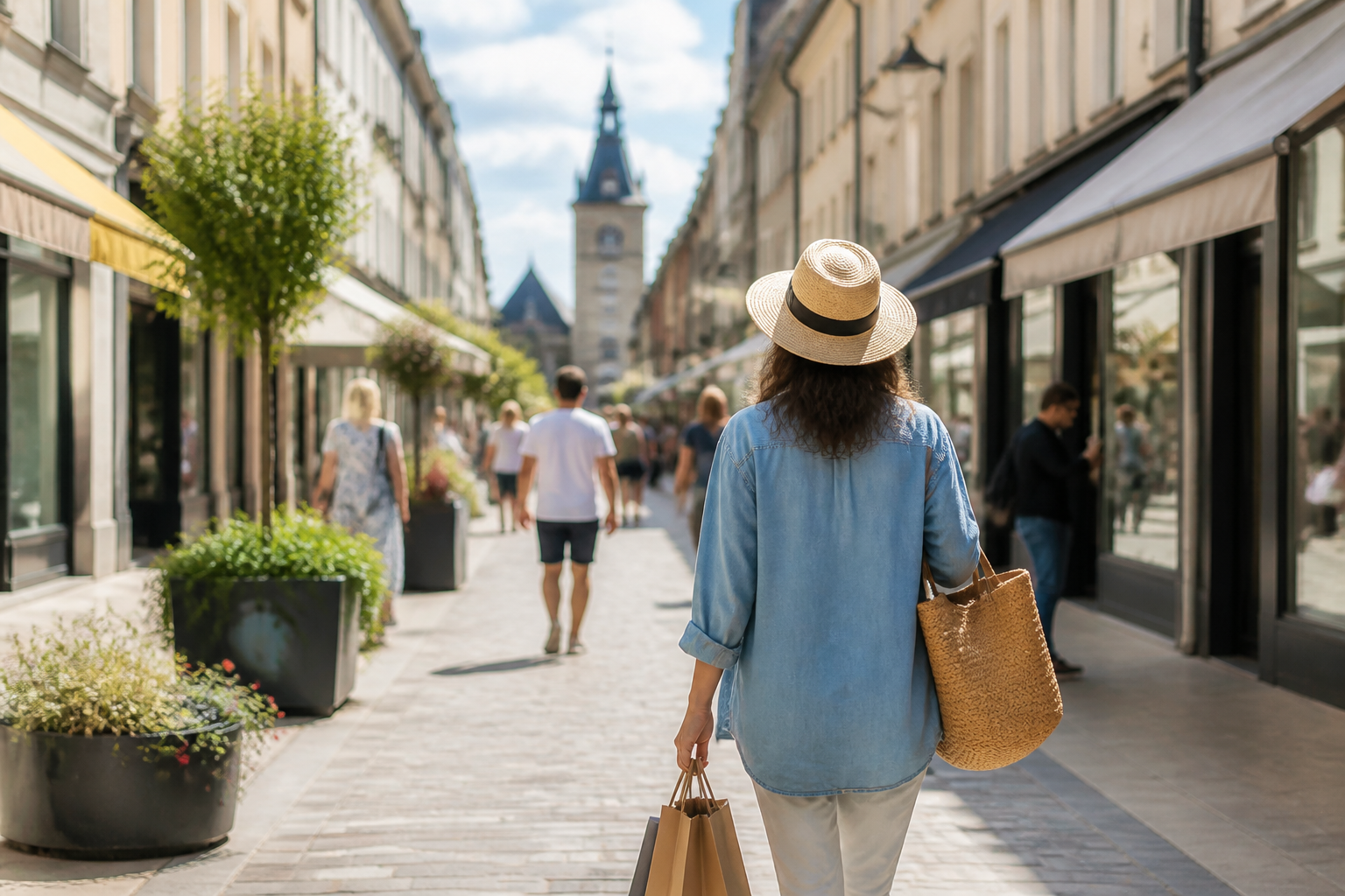 Où faire du shopping à Châteauroux ? Rues, centres et boutiques locales