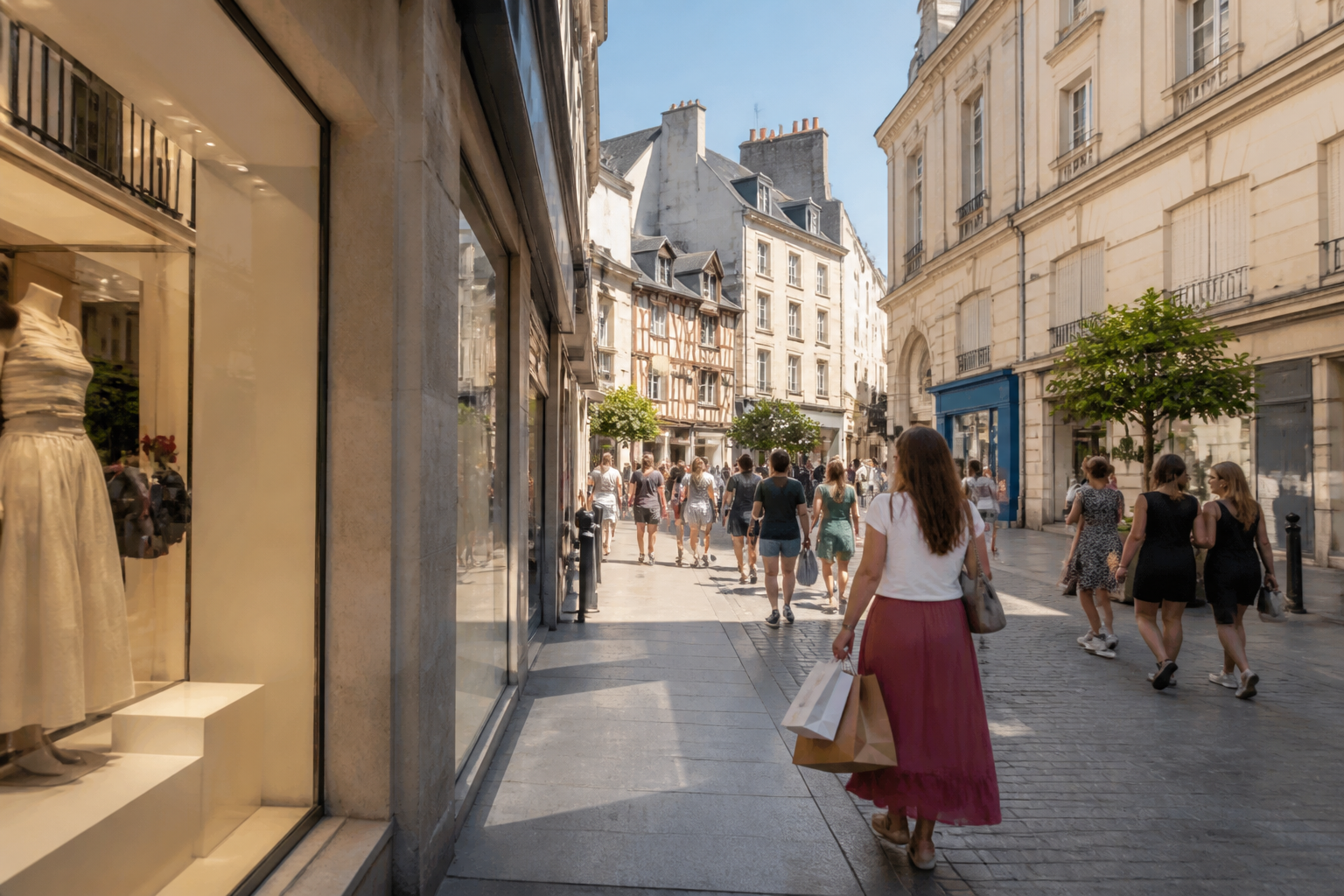 Où faire du shopping au Mans ? Rues, centres et boutiques locales
