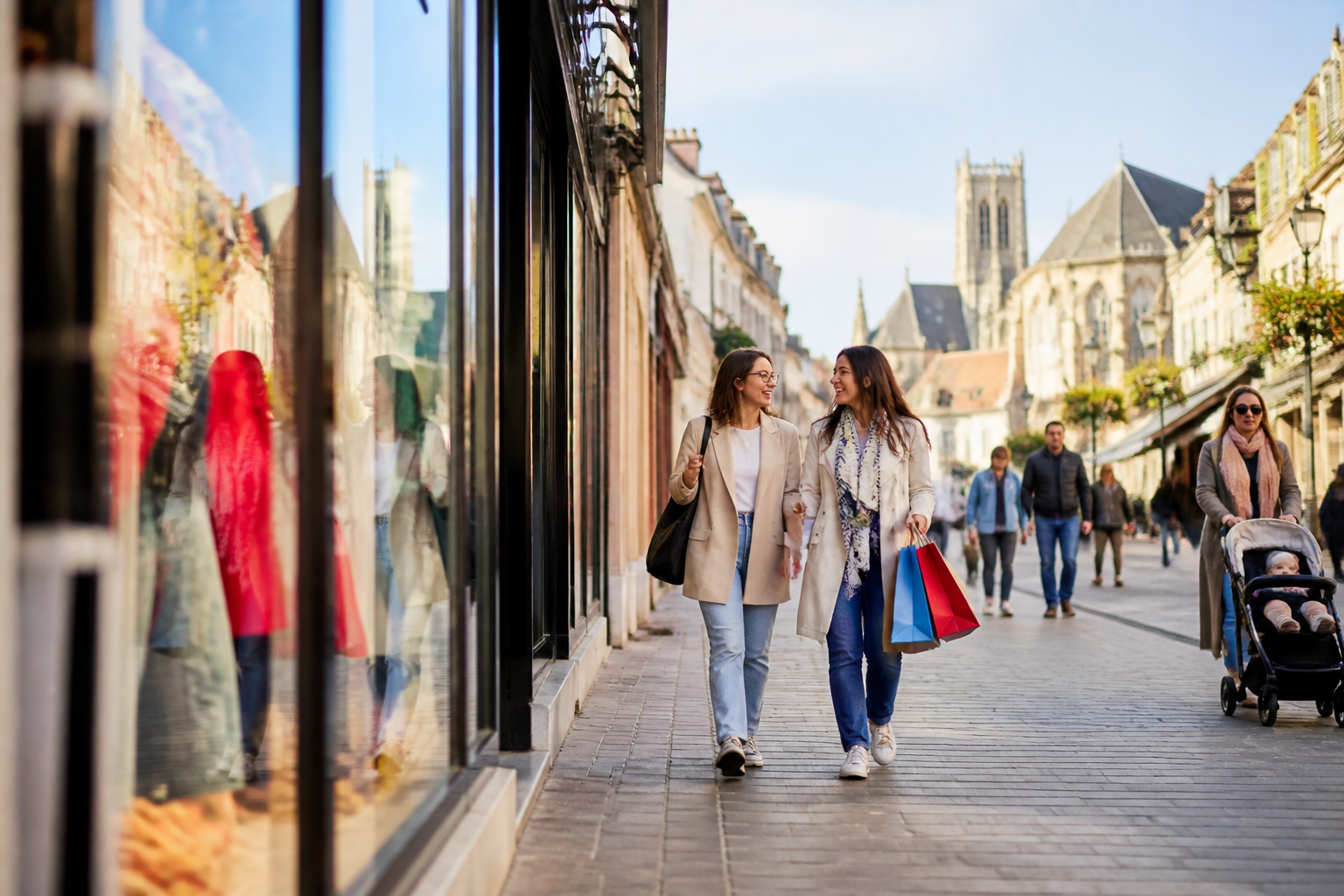 Où faire du shopping à Meaux ? Rues, centres et boutiques locales