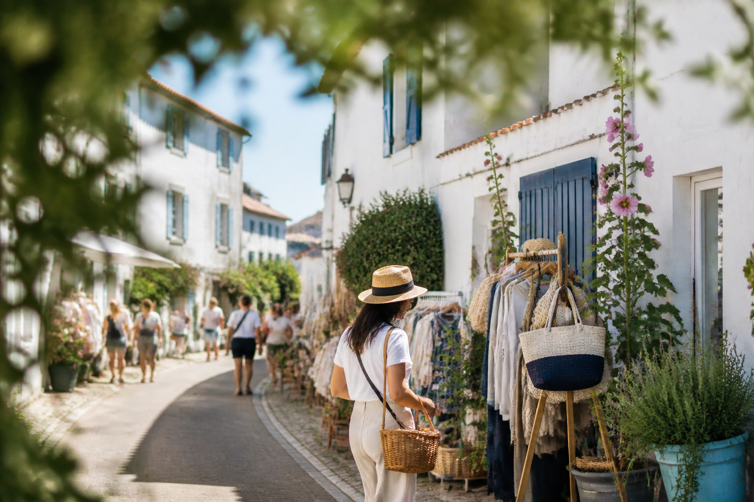 Où faire du shopping à Noirmoutier-en-l’Île ? Rues, centres et boutiques locales
