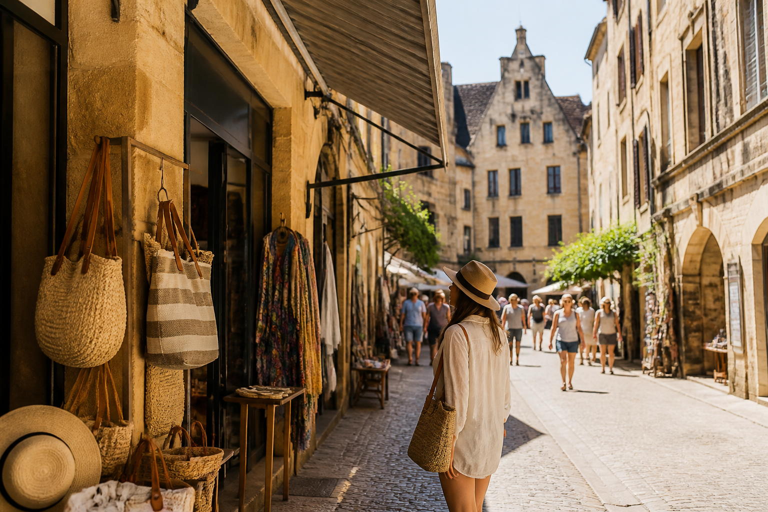 Où faire du shopping à Sarlat-la-Canéda ? Rues, centres et boutiques locales