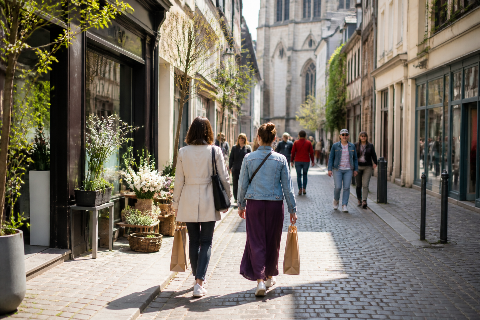 Où faire du shopping à Sens ? Rues, centres et boutiques locales