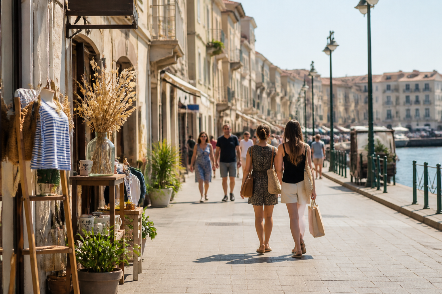 Où faire du shopping à Sète ? Rues, centres et boutiques locales