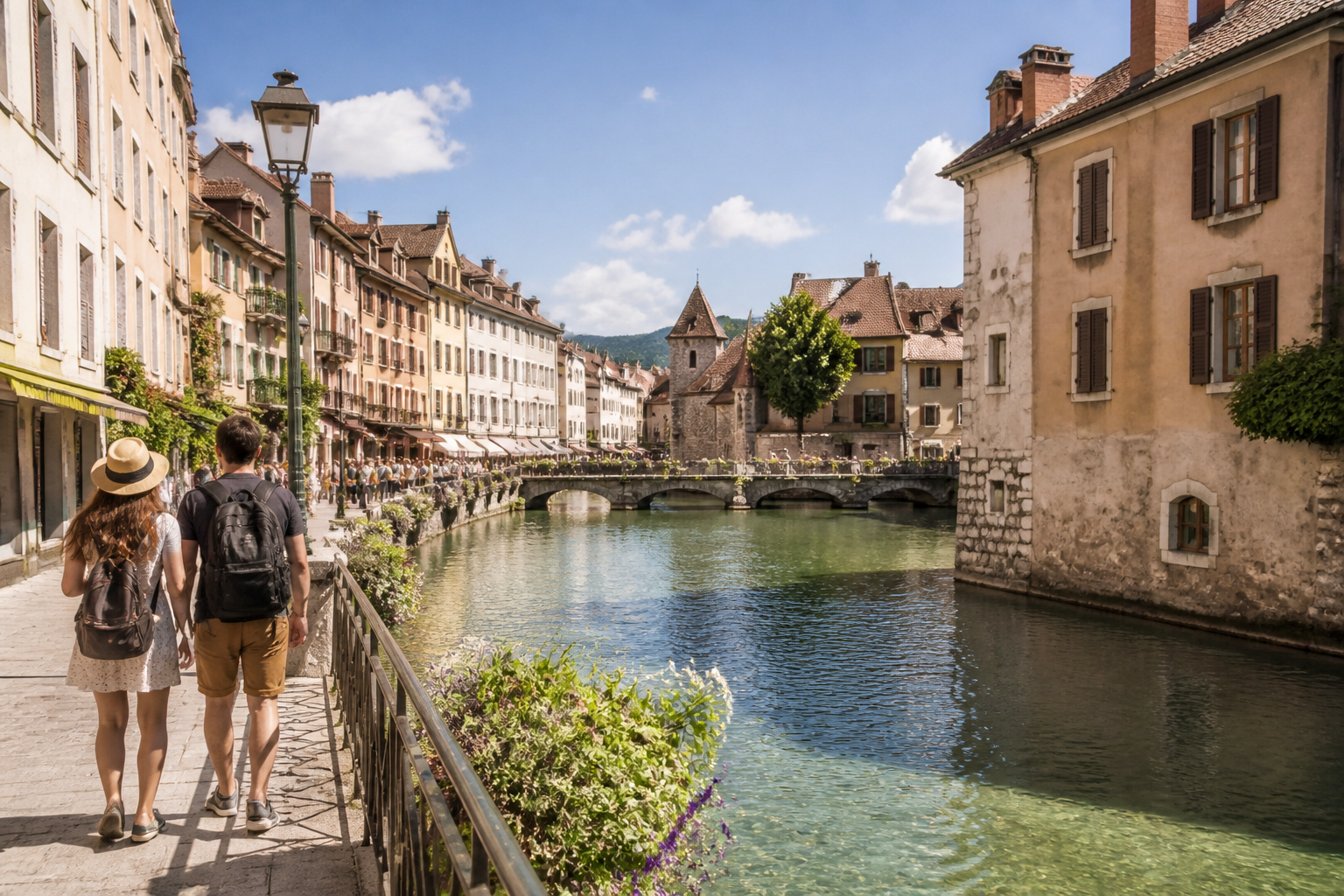 Visiter Annecy en 1 jour : itinéraire à pied, étapes et carte