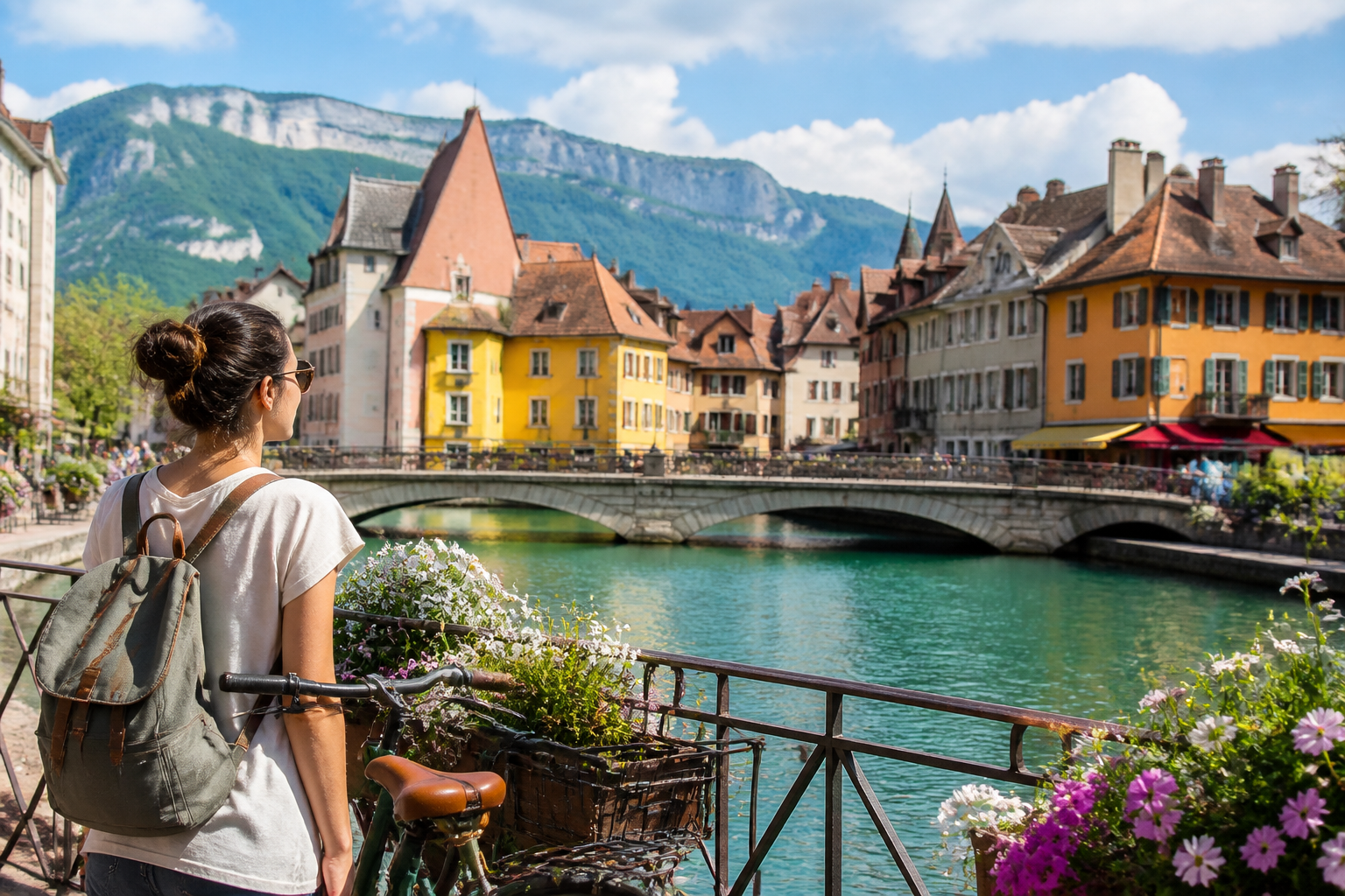 Visiter Annecy sans voiture : train, transports et itinéraire