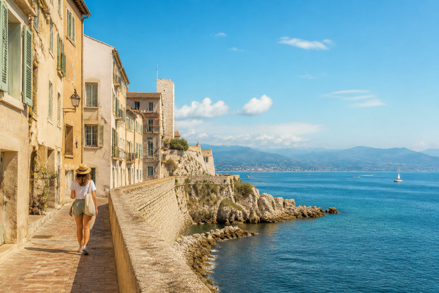Visiter Antibes en 1 jour : itinéraire à pied, étapes et carte