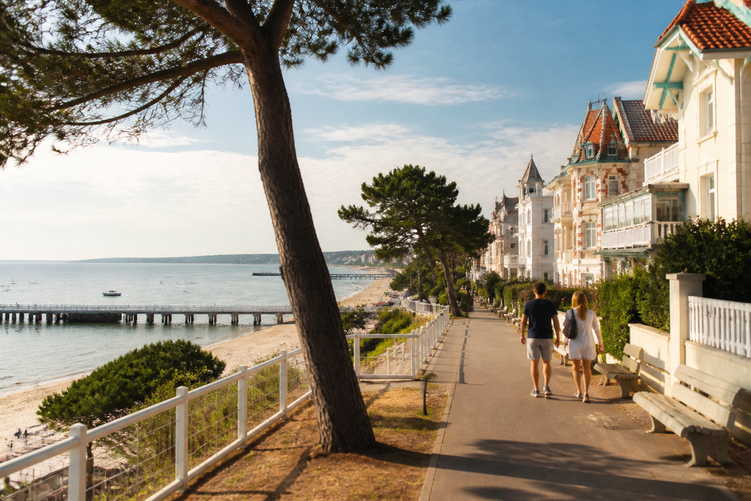 Visiter Arcachon en 1 jour : itinéraire à pied, étapes et carte