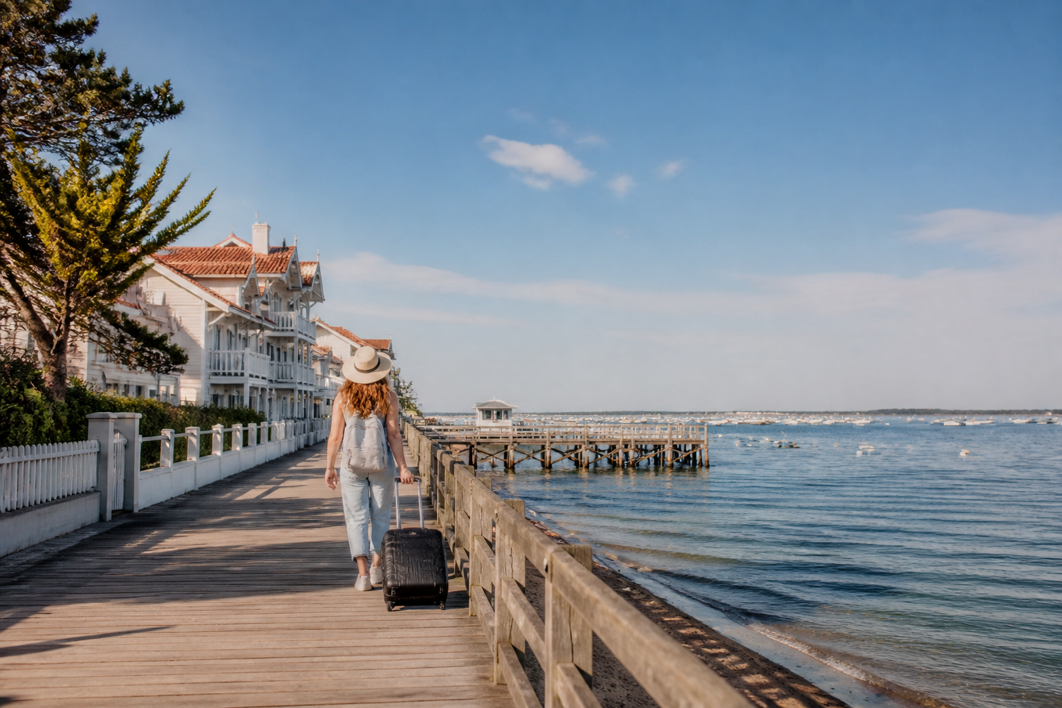 Visiter Arcachon sans voiture : train, transports et itinéraire