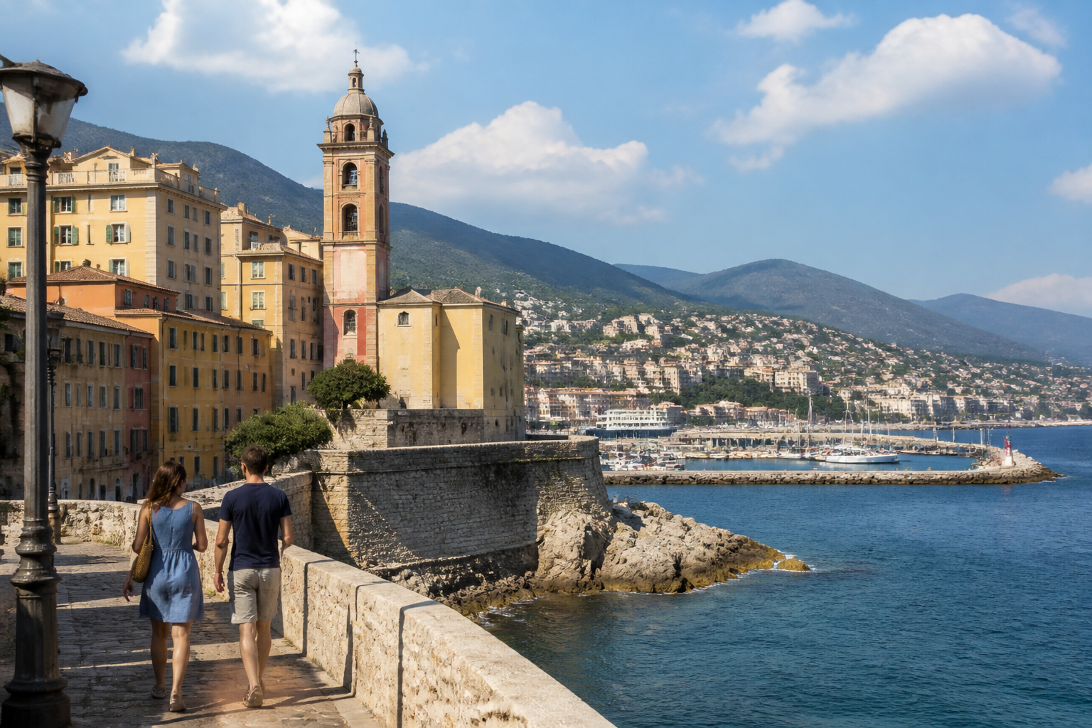 Visiter Bastia en 1 jour : itinéraire à pied, étapes et carte