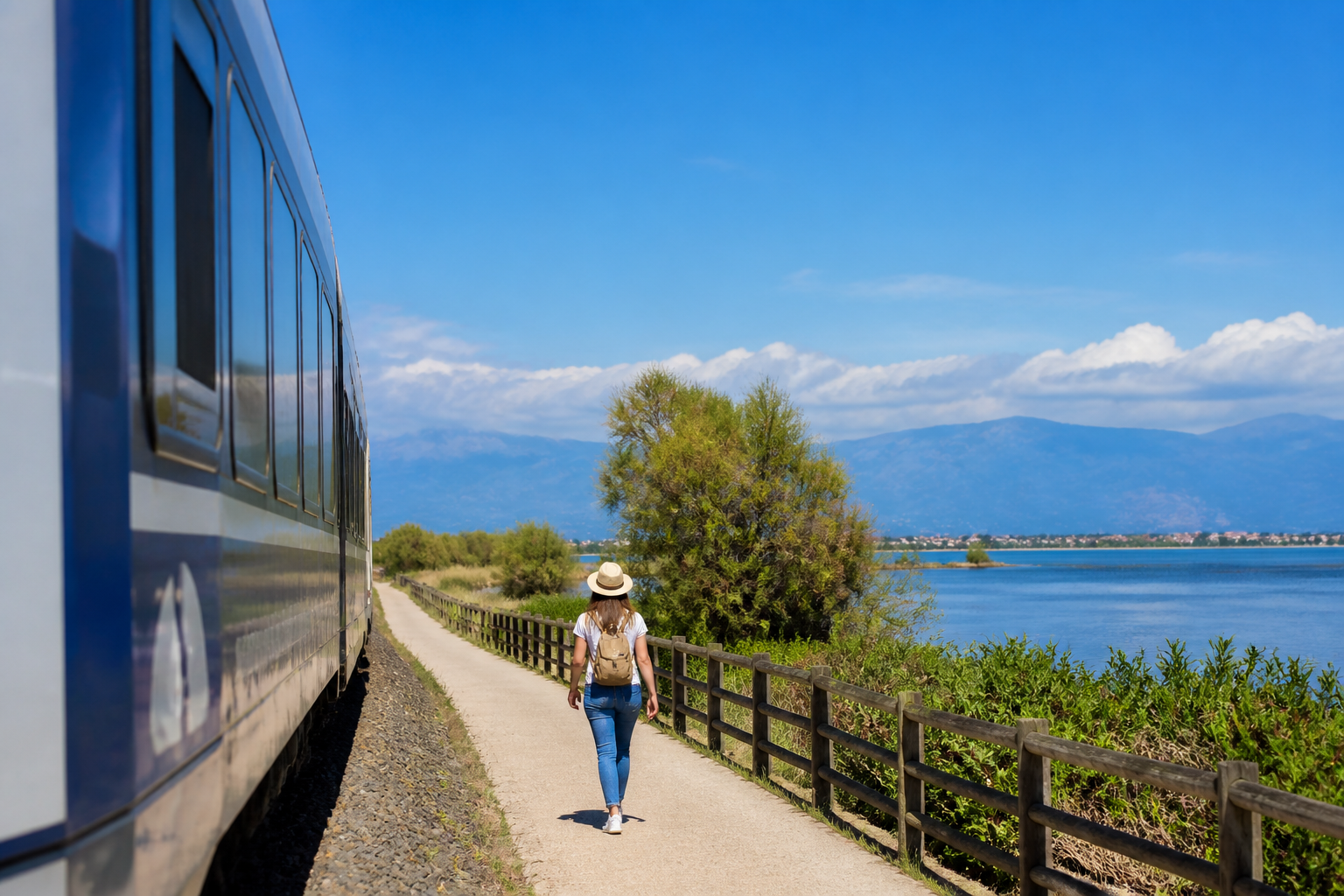 Visiter Biguglia sans voiture : train, transports et itinéraire Image de l’article