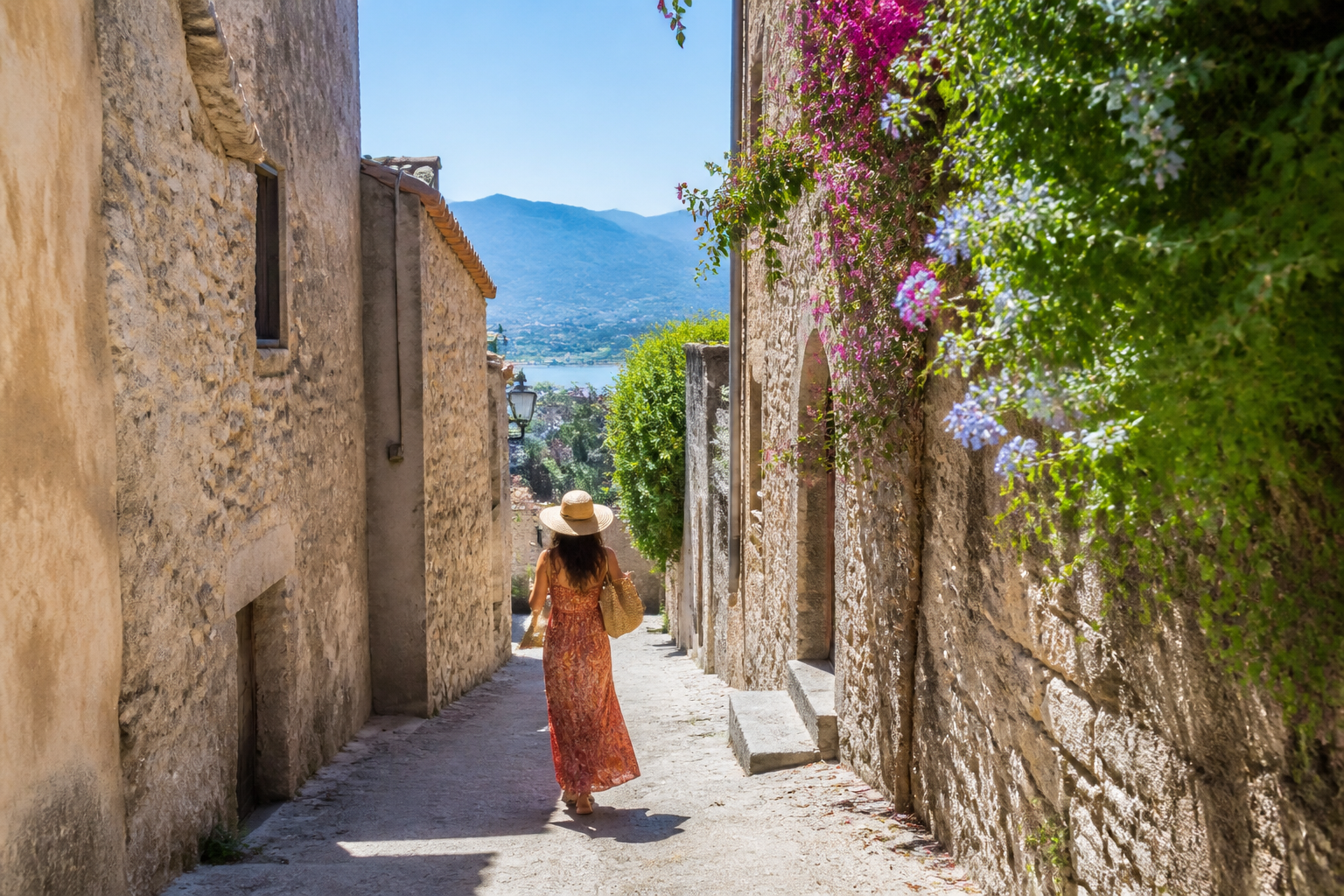 Visiter Borgo en 1 jour : itinéraire à pied, étapes et carte