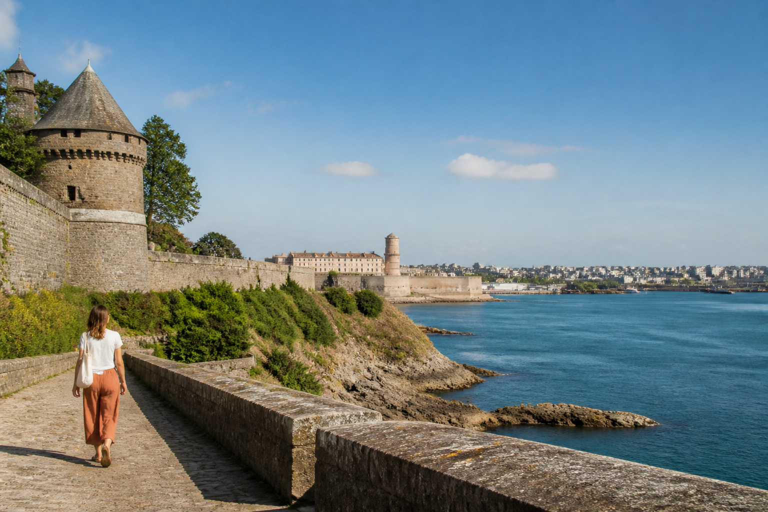 Visiter Brest en 1 jour : itinéraire à pied, étapes et carte