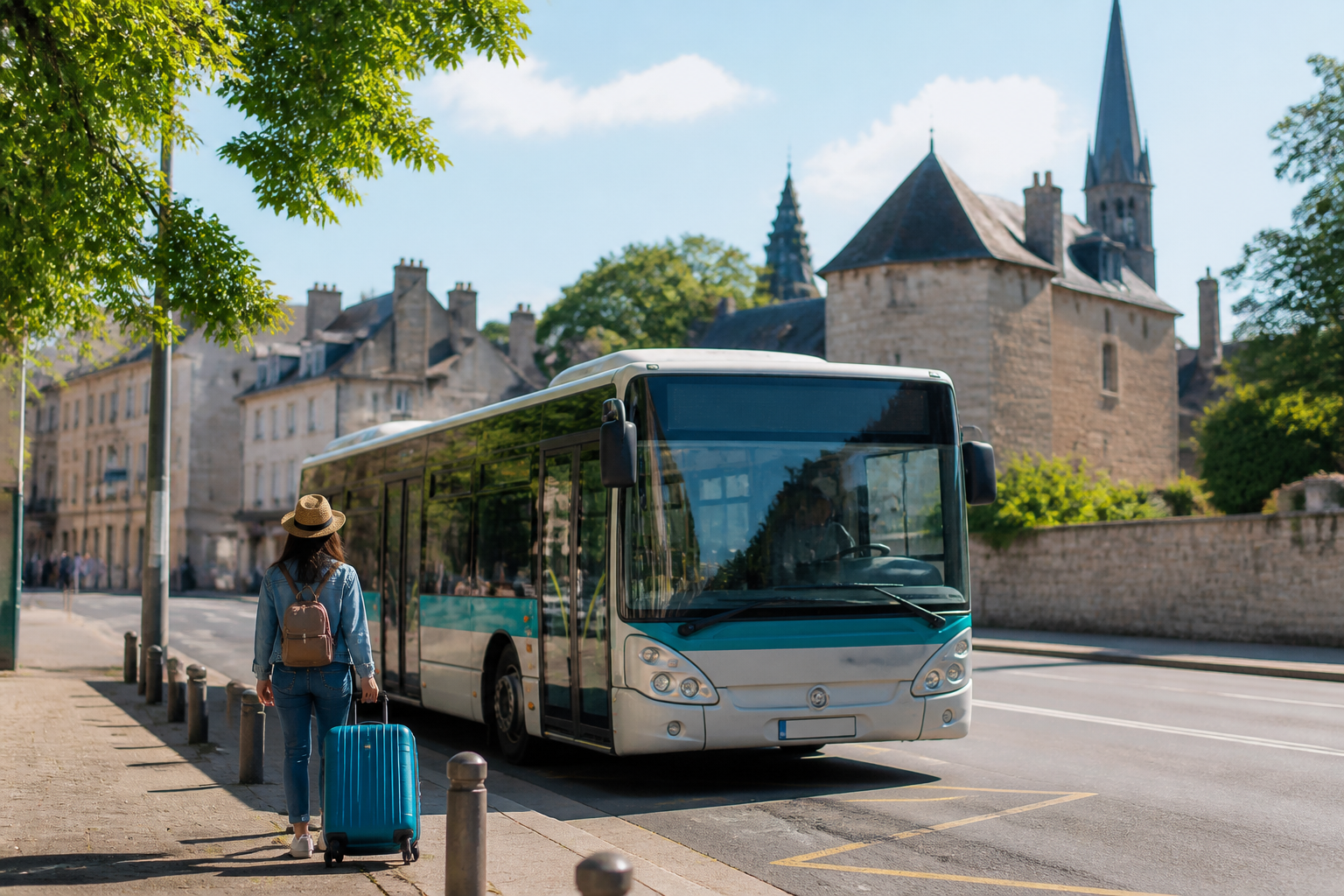 Visiter Châteauroux sans voiture : train, transports et itinéraire