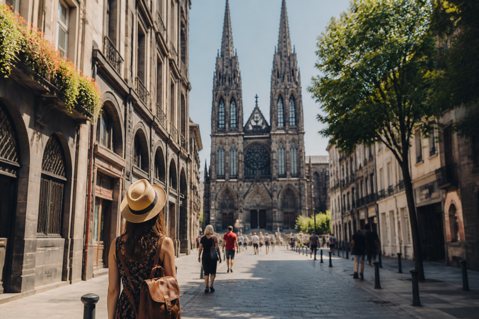 Visiter Clermont-Ferrand en 1 jour : itinéraire à pied, étapes et carte