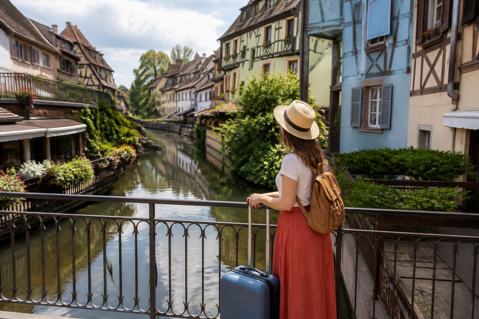 Visiter Colmar sans voiture : train, transports et itinéraire