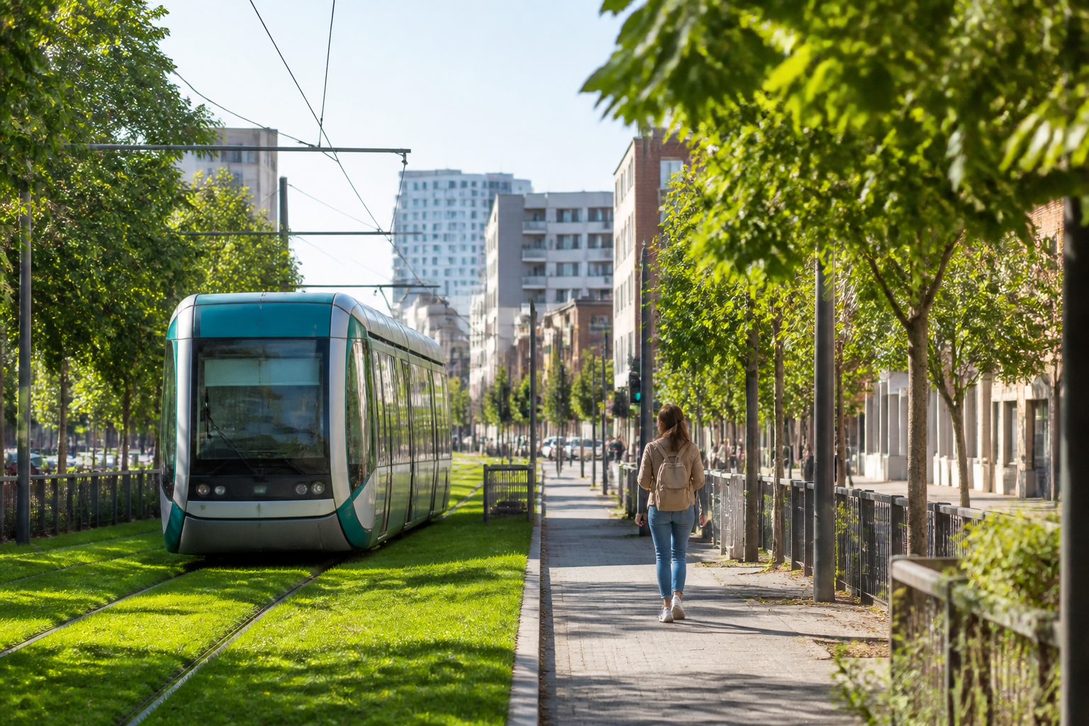 Visiter Colombes sans voiture : train, transports et itinéraire