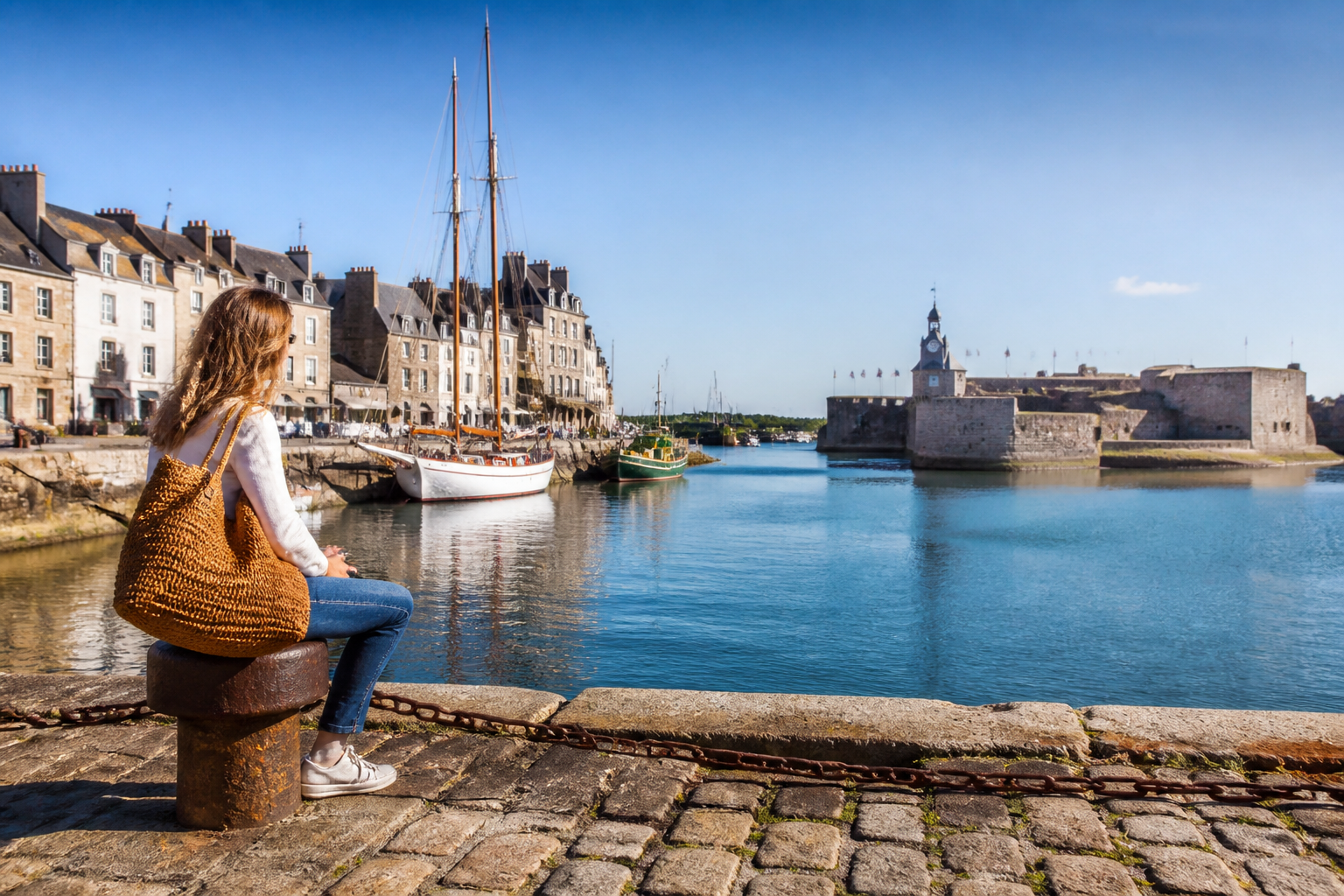 Visiter Concarneau en 1 jour : itinéraire à pied, étapes et carte