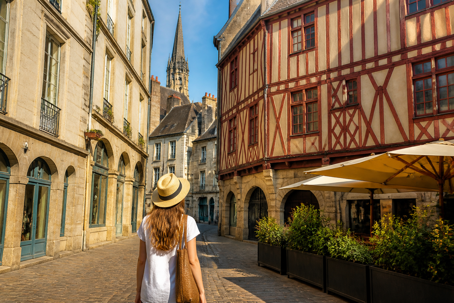 Visiter Dijon en 1 jour : itinéraire à pied, étapes et carte