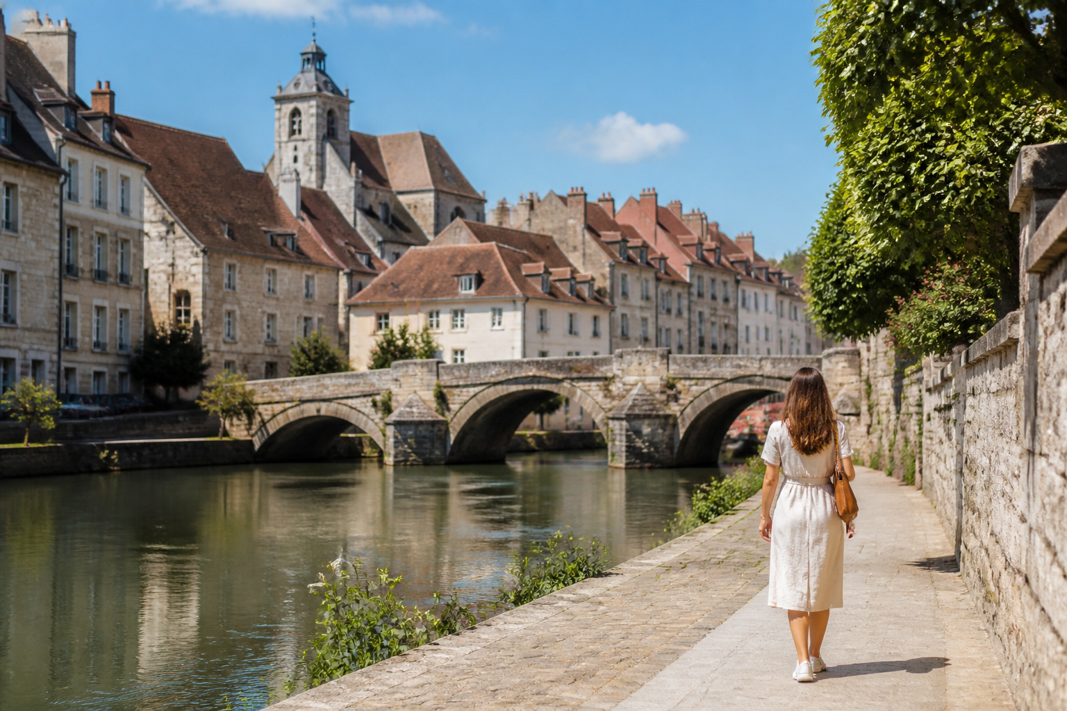 Visiter Dole en 1 jour : itinéraire à pied, étapes et carte