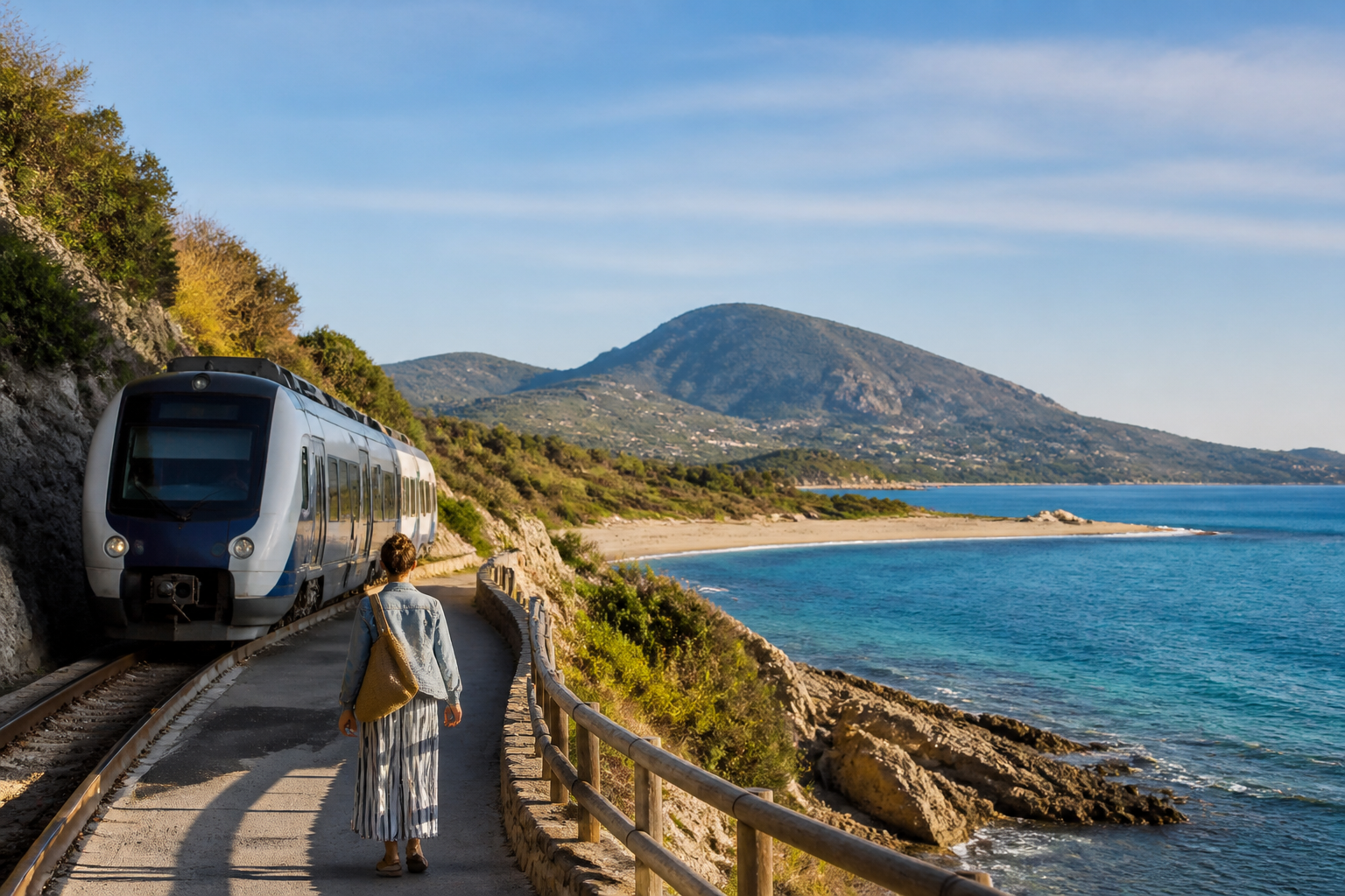 Visiter Grosseto-Prugna sans voiture : train, transports et itinéraire