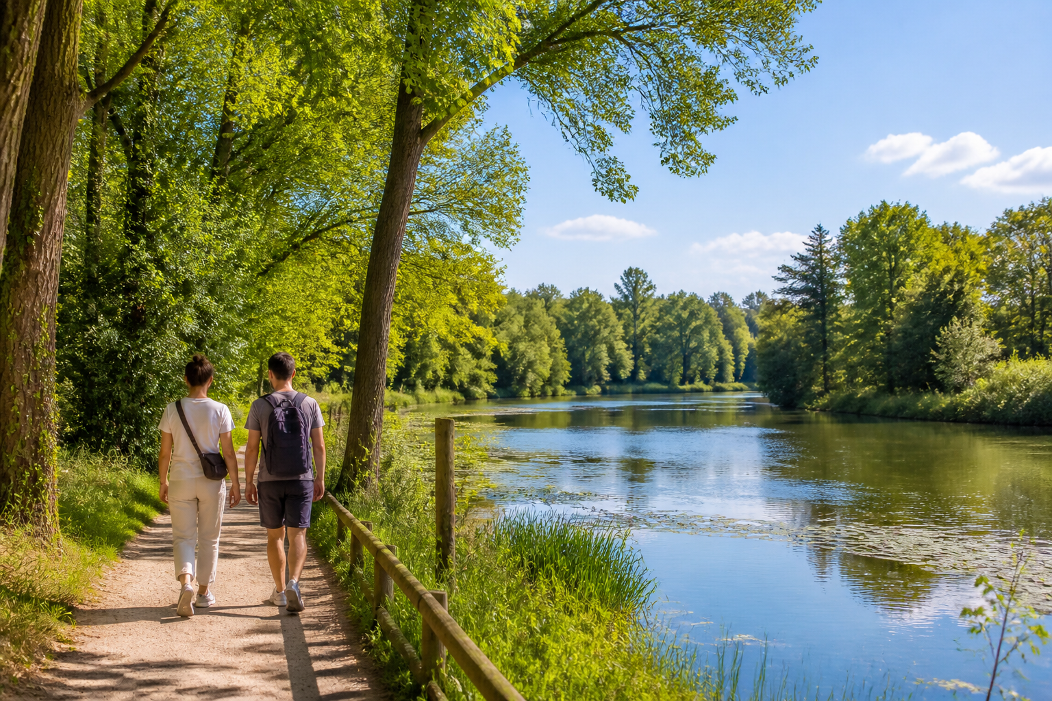 Visiter Joué-lès-Tours en 1 jour : itinéraire à pied, étapes et carte