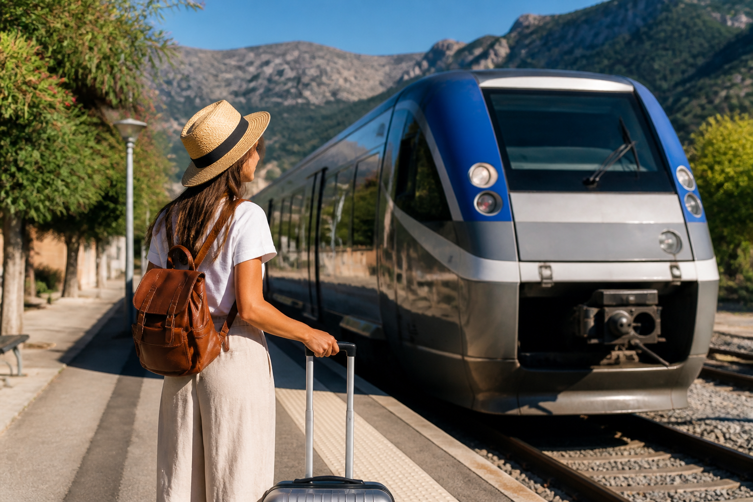 Visiter Lucciana sans voiture : train, transports et itinéraire