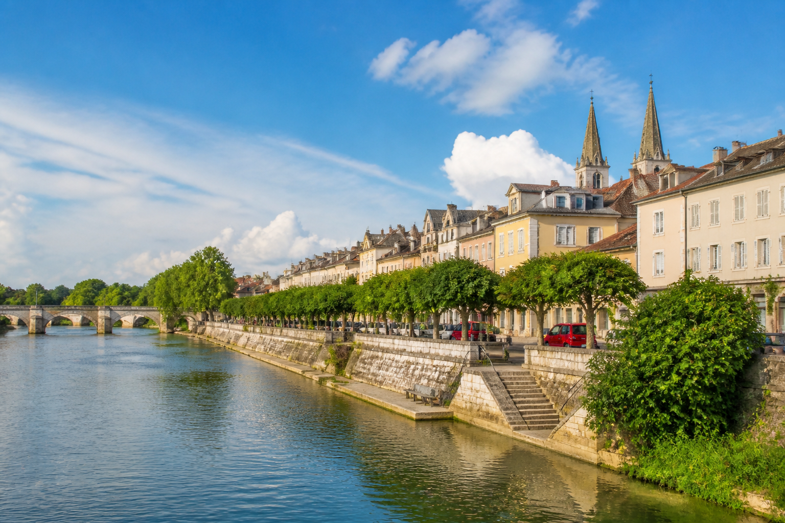 Visiter Mâcon en 1 jour : itinéraire à pied, étapes et carte