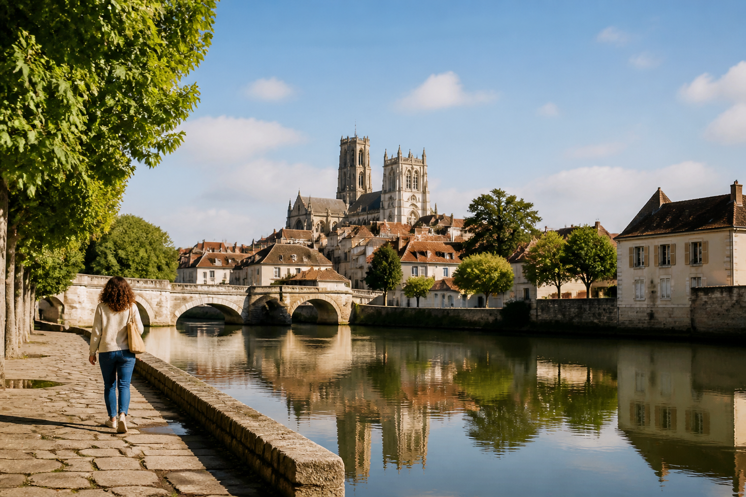 Visiter Meaux en 1 jour : itinéraire à pied, étapes et carte