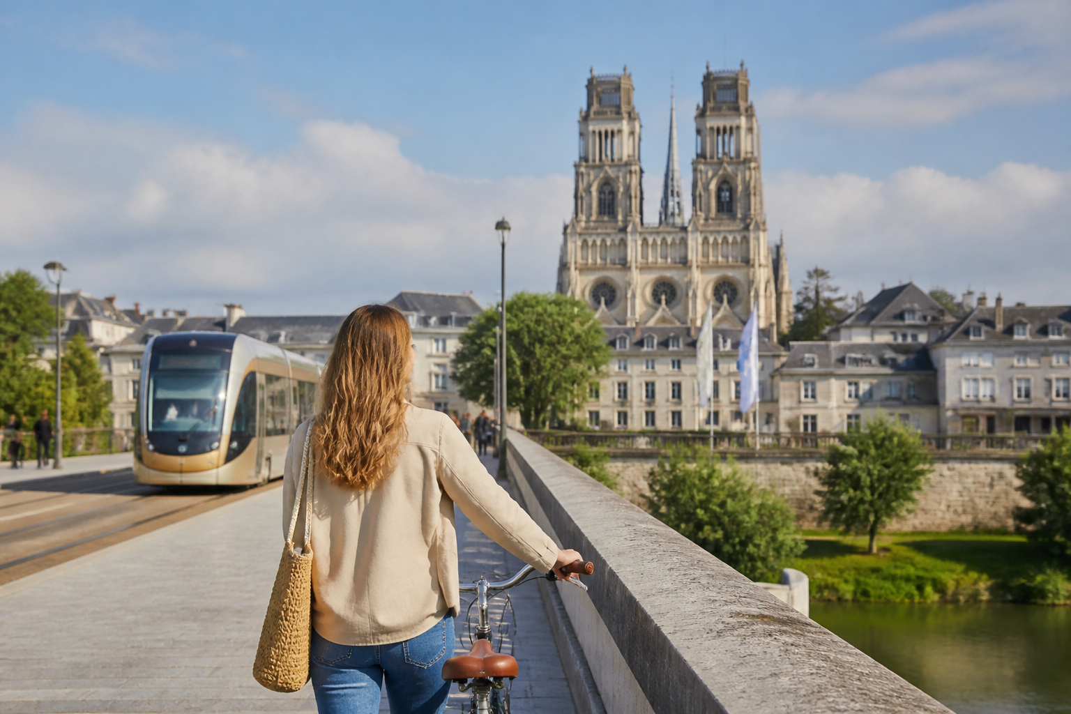 Visiter Orléans sans voiture : train, transports et itinéraire