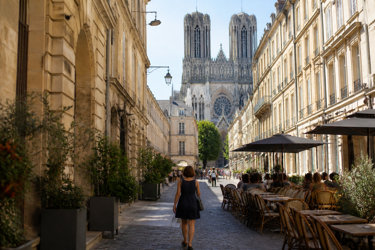 Visiter Reims en 1 jour : itinéraire à pied, étapes et carte
