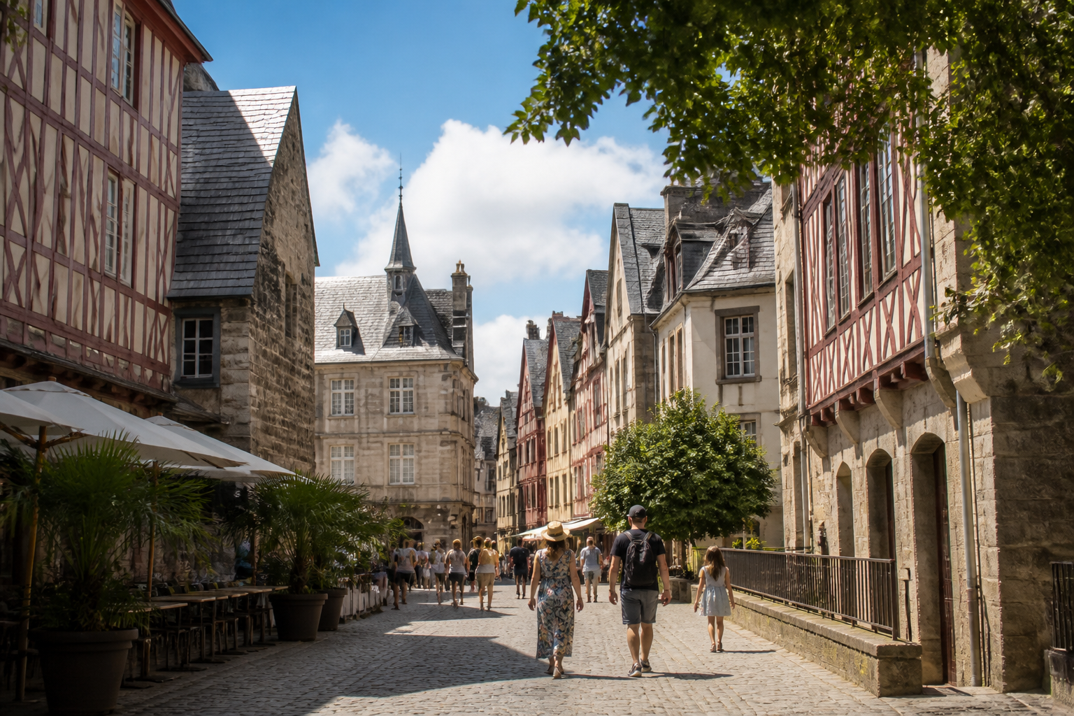 Visiter Rennes en 1 jour : itinéraire à pied, étapes et carte