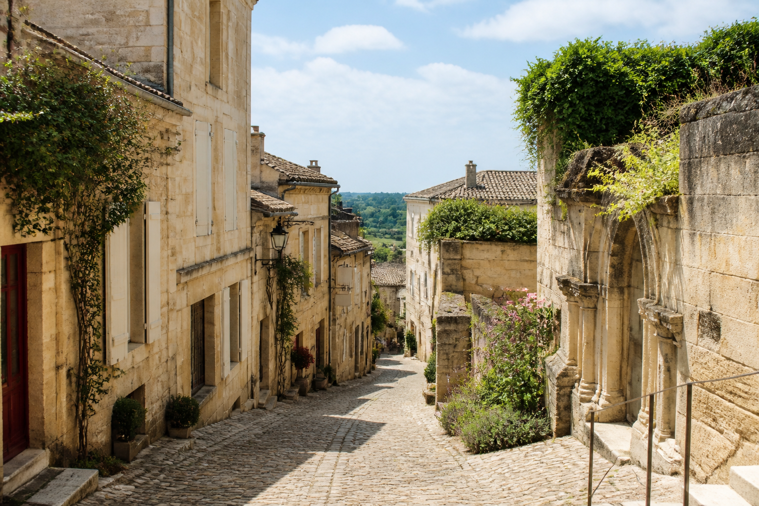 Visiter Saint-Émilion en 1 jour : itinéraire à pied, étapes et carte