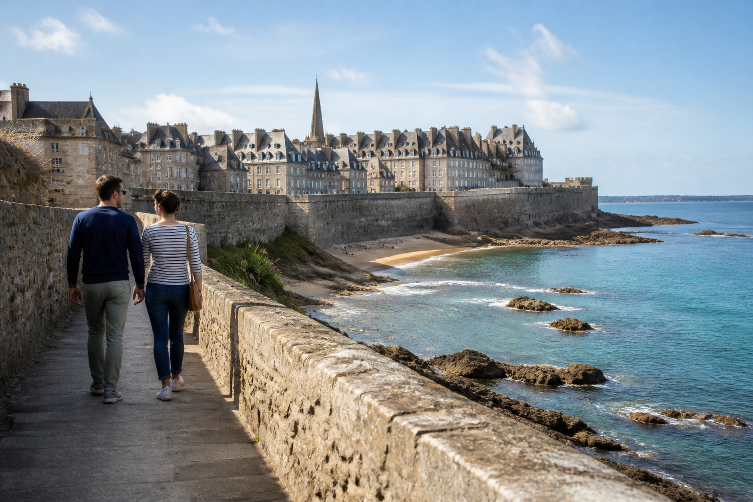 Visiter Saint-Malo en 1 jour : itinéraire à pied, étapes et carte