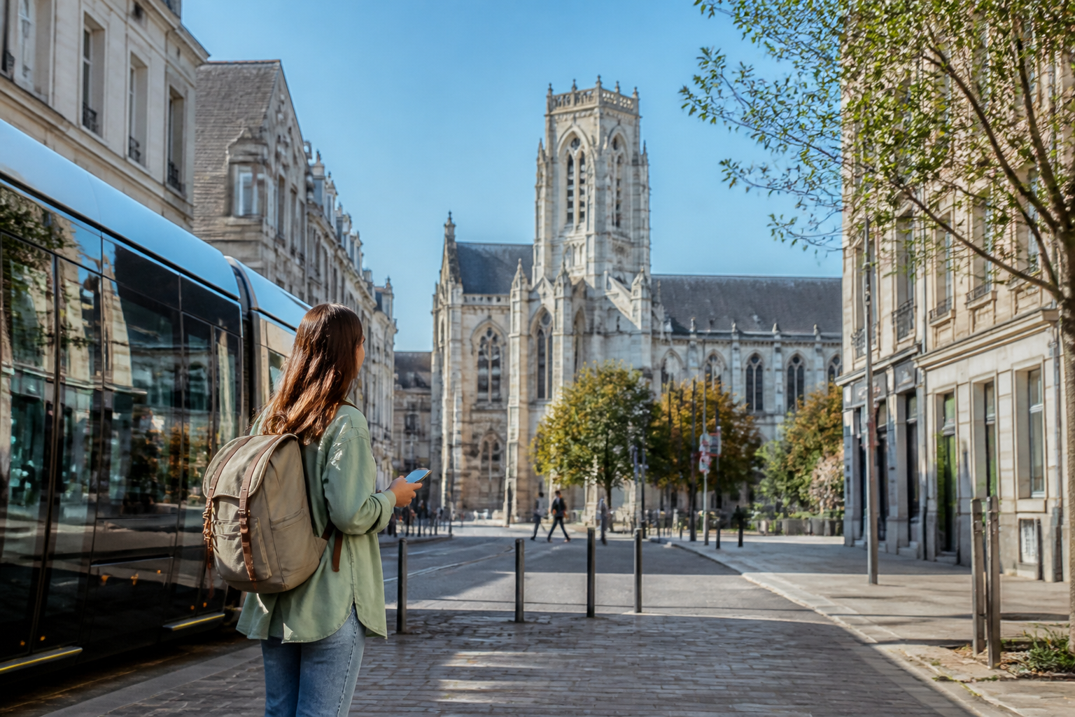 Visiter Saint-Quentin sans voiture : train, transports et itinéraire