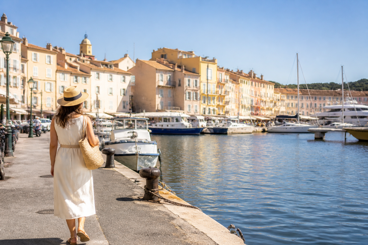 Visiter Saint-Tropez en 1 jour : itinéraire à pied, étapes et carte
