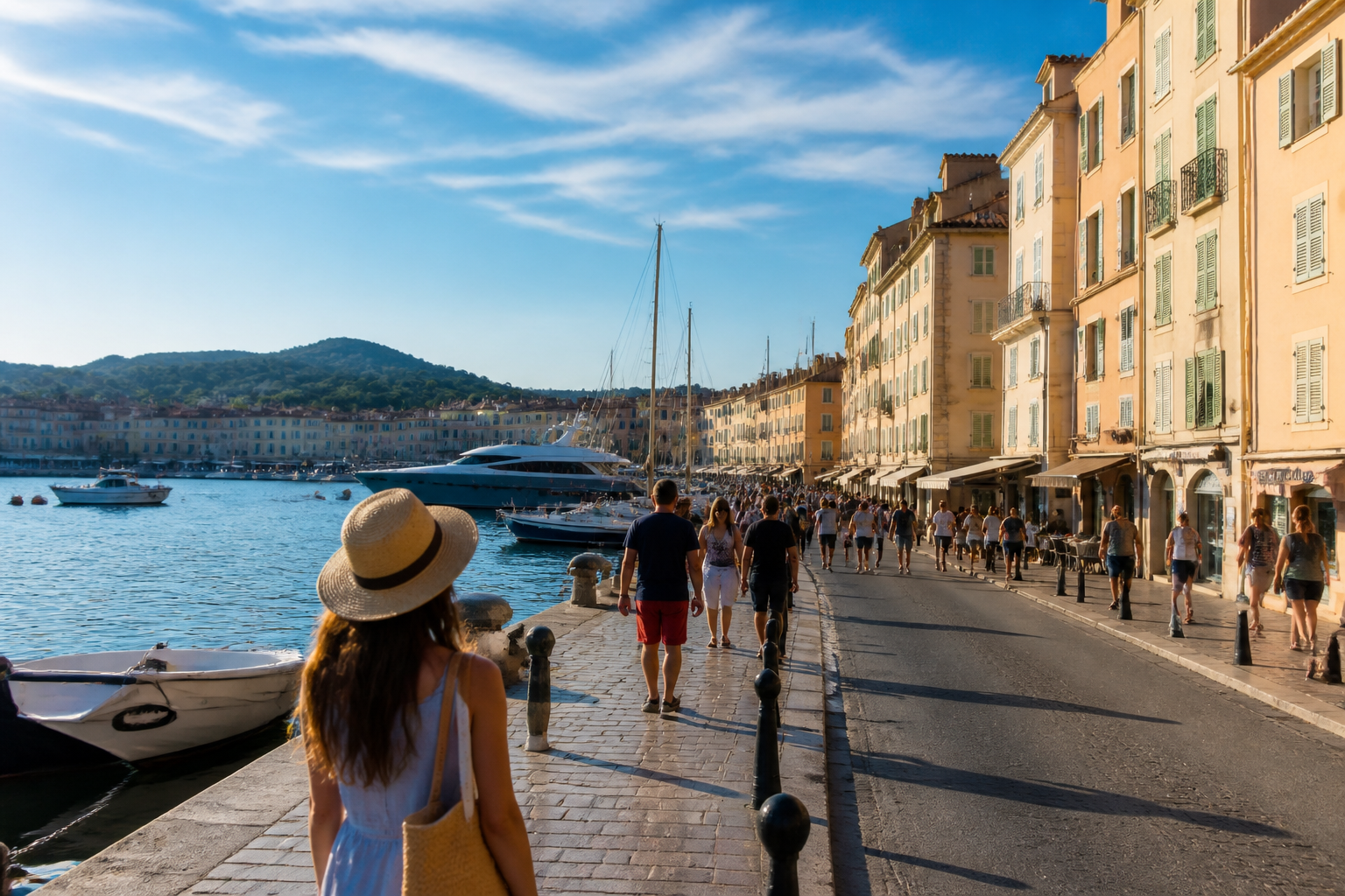 Visiter Saint-Tropez sans voiture : train, transports et itinéraire